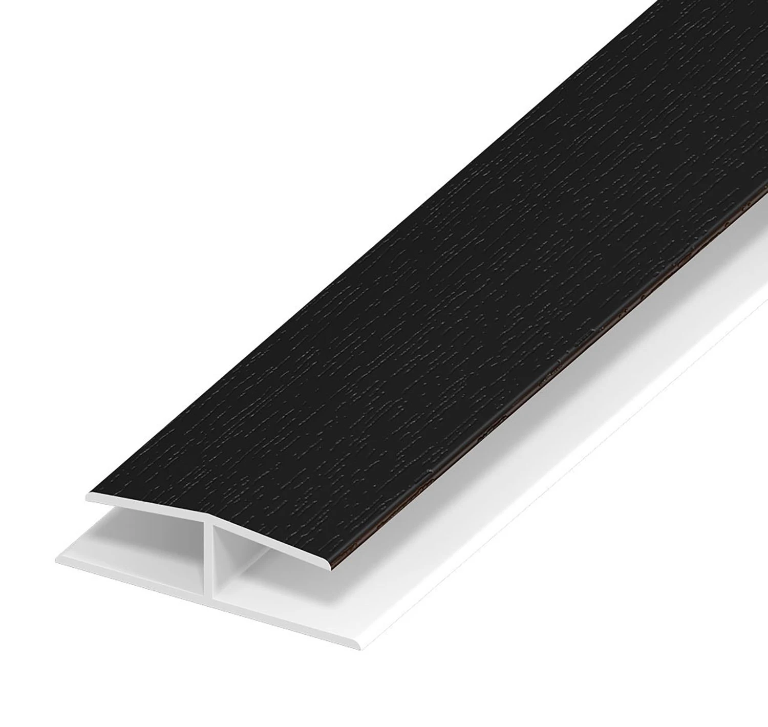 Black Ash Woodgrain Panel Joint - Length 5m X Width 40mm